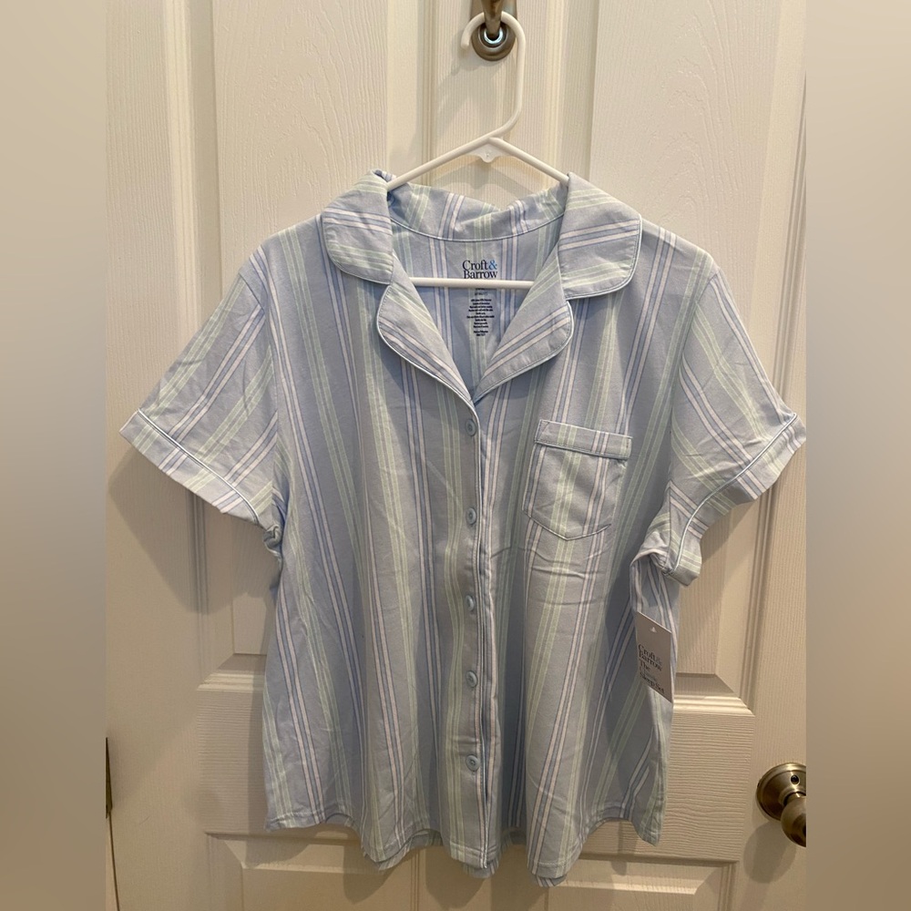 Croft & Barrow Classic Short Sleep Set. Size  XXL. NWT